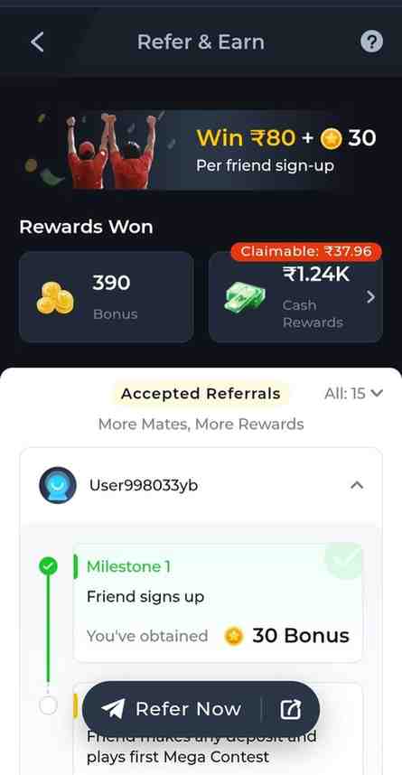 ComeGame App Features